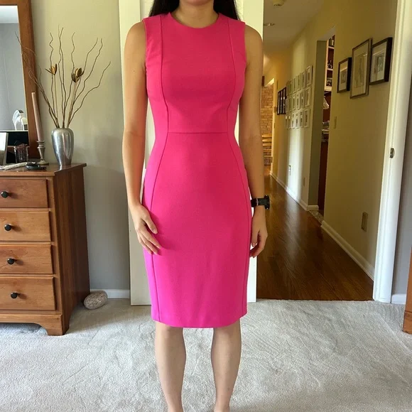 Calvin Klein Fuchsia Dress - Picture 4 of 5